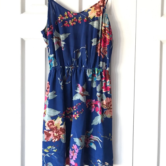 Champagne and Strawberry silk dress - Picture 2 of 6